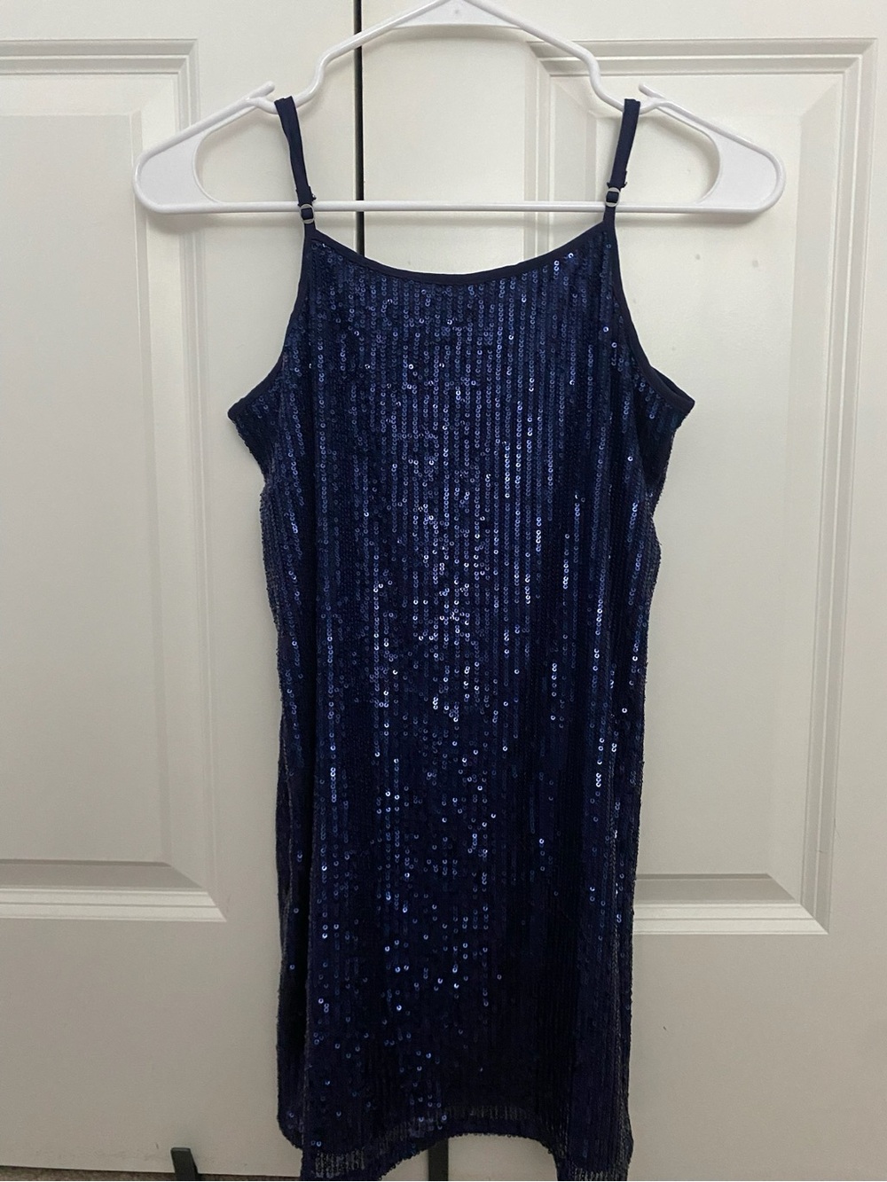 Aeropostale Navy Blue Sequin Mini Dress XS Holiday Party Cocktail Dress